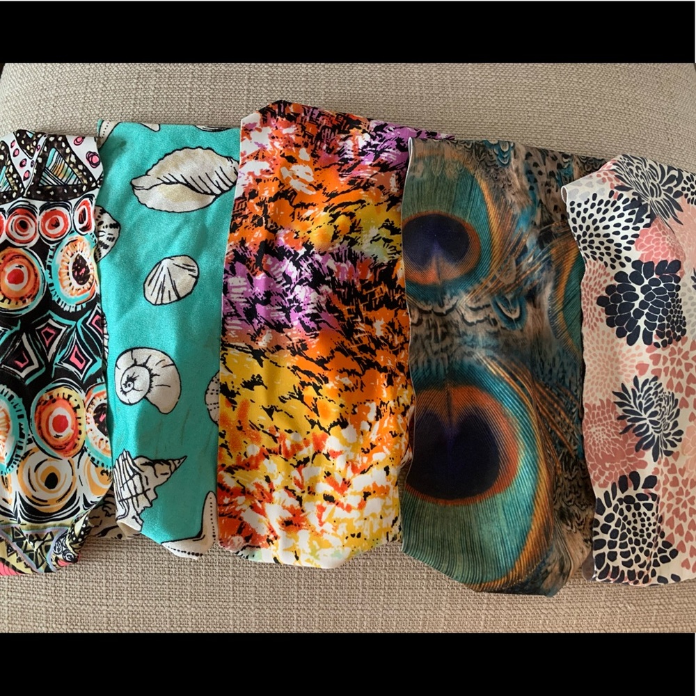 Stretchy headbands/wraps